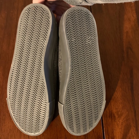 Joe Fresh Boys Grey Wool Blend Hi-Top Sneakers, size 5 - Picture 5 of 6